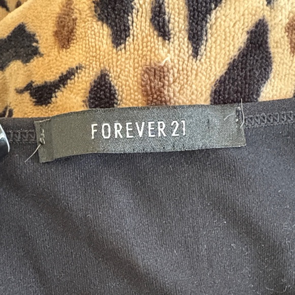 Forever 21 Black Strappy Corset Crop Top - Picture 5 of 6